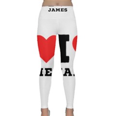 I Love James Classic Yoga Leggings by ilovewhateva