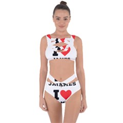 I Love James Bandaged Up Bikini Set 