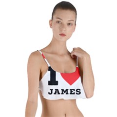 I Love James Layered Top Bikini Top  by ilovewhateva