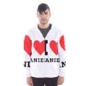 I love Daniel Men s Hooded Windbreaker View1