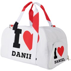 I Love Daniel Burner Gym Duffel Bag by ilovewhateva