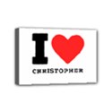 I love Christopher  Mini Canvas 6  x 4  (Stretched) View1