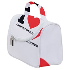 I Love Christopher  Satchel Handbag by ilovewhateva