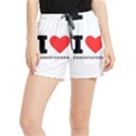 I love Christopher  Women s Runner Shorts View1