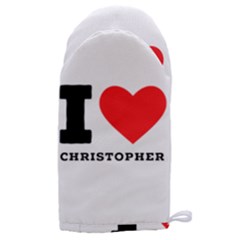 I Love Christopher  Microwave Oven Glove by ilovewhateva