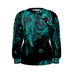 Angry Male Lion Predator Carnivore Women s Sweatshirt by Semog4