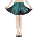 Angry Male Lion Predator Carnivore Mini Flare Skirt View3