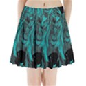 Angry Male Lion Predator Carnivore Pleated Mini Skirt View1