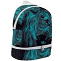 Angry Male Lion Predator Carnivore Zip Bottom Backpack View2