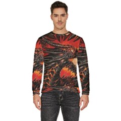 Dragon Fire Men s Fleece Sweatshirt by Semog4