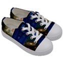 The Police Box Tardis Time Travel Device Used Doctor Who Kids  Low Top Canvas Sneakers View3