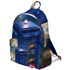 The Police Box Tardis Time Travel Device Used Doctor Who The Plain Backpack by Semog4