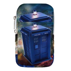 The Police Box Tardis Time Travel Device Used Doctor Who Waist Pouch (large) by Semog4