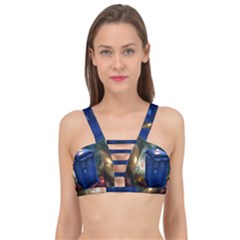 The Police Box Tardis Time Travel Device Used Doctor Who Cage Up Bikini Top by Semog4