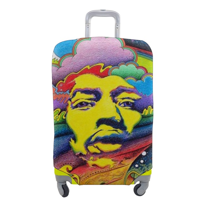 Psychedelic Rock Jimi Hendrix Luggage Cover (Small)