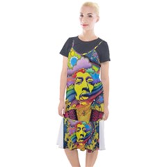 Psychedelic Rock Jimi Hendrix Camis Fishtail Dress by Semog4