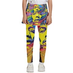 Psychedelic Rock Jimi Hendrix Kids  Skirted Pants by Semog4