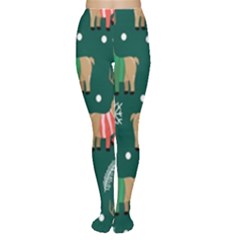 Cute Christmas Pattern Doodle Tights by Semog4