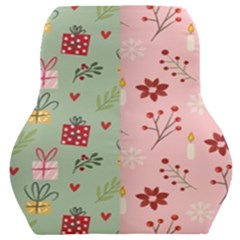 Flat Christmas Pattern Collection Car Seat Back Cushion 