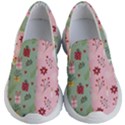 Flat Christmas Pattern Collection Kids Lightweight Slip Ons View1