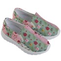 Flat Christmas Pattern Collection Kids Lightweight Slip Ons View3