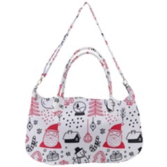 Christmas Themed Seamless Pattern Removable Strap Handbag by Semog4