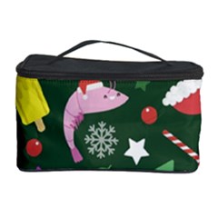 Colorful Funny Christmas Pattern Cosmetic Storage by Semog4