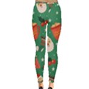 Colorful Funny Christmas Pattern Inside Out Leggings View2