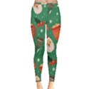 Colorful Funny Christmas Pattern Inside Out Leggings View3