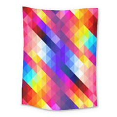 Abstract Background Colorful Pattern Medium Tapestry by Semog4