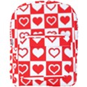 Background Card Checker Chequered Full Print Backpack View1