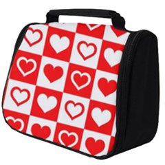 Background Card Checker Chequered Full Print Travel Pouch (big) by Semog4