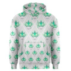 Plant Pattern Green Leaf Flora Men s Core Hoodie by Semog4