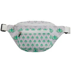 Plant Pattern Green Leaf Flora Fanny Pack by Semog4