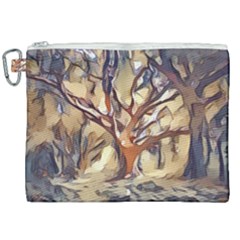 Tree Forest Woods Nature Landscape Canvas Cosmetic Bag (xxl) by Semog4