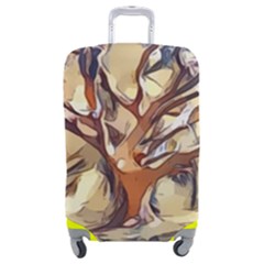 Tree Forest Woods Nature Landscape Luggage Cover (medium) by Semog4