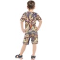 Tree Forest Woods Nature Landscape Kids  Tee and Shorts Set View2