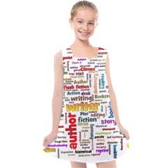 Writing Author Motivation Words Kids  Cross Back Dress by Semog4