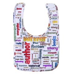 Writing Author Motivation Words Baby Bib by Semog4