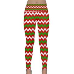 Christmas Paper Scrapbooking Pattern Lightweight Velour Classic Yoga Leggings by Semog4