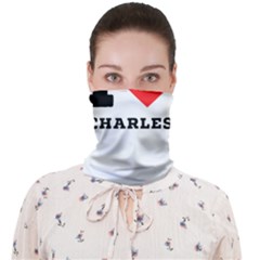 I Love Charles  Face Covering Bandana (adult) by ilovewhateva