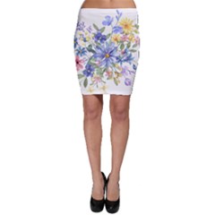 Flower Bodycon Skirt by zappwaits