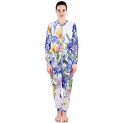 Flower Onepiece Jumpsuit (ladies)