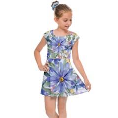 Flower Kids  Cap Sleeve Dress by zappwaits