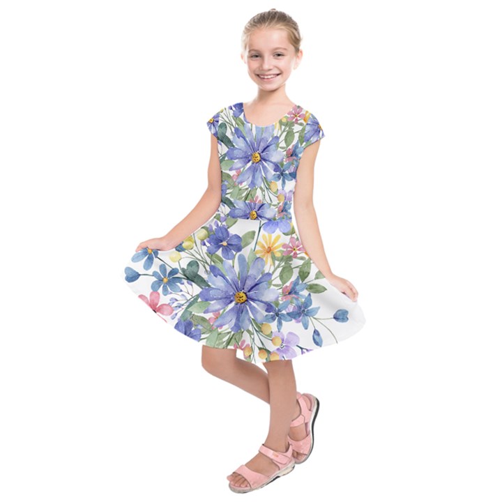 Flower Kids  Short Sleeve Dress