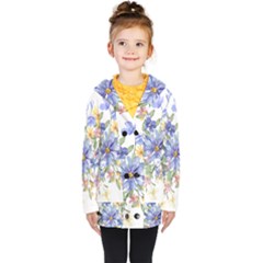 Flower Kids  Double Breasted Button Coat by zappwaits