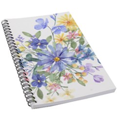 Flower 5 5  X 8 5  Notebook by zappwaits