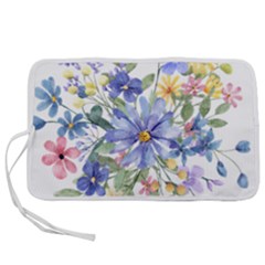 Flower Pen Storage Case (l) by zappwaits