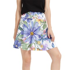 Flower Waistband Skirt by zappwaits