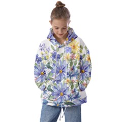 Flower Kids  Oversized Hoodie